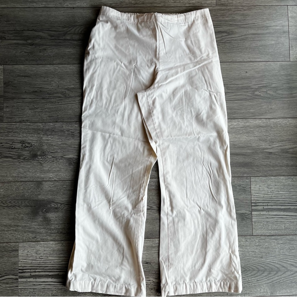 Landau Women’s Stone Flare Leg Drawstring Pants - Small